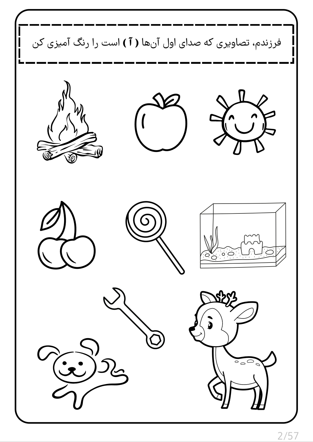 دانلود pdf کتابچه آواشناسی پیش دبستان و پایه اول